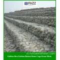 Groene PVC gecoate zeshoekige draadgaas